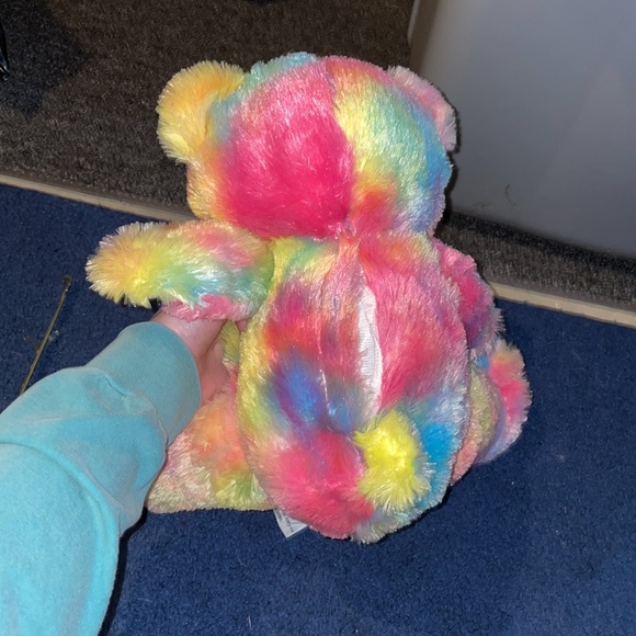 Rainbow tie dye teddy bear - Picture 3 of 5